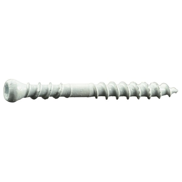 Saberdrive Deck Screw, #8 x 1-5/8 in, Steel, Trim Head, Torx Drive, 221 PK 52503
